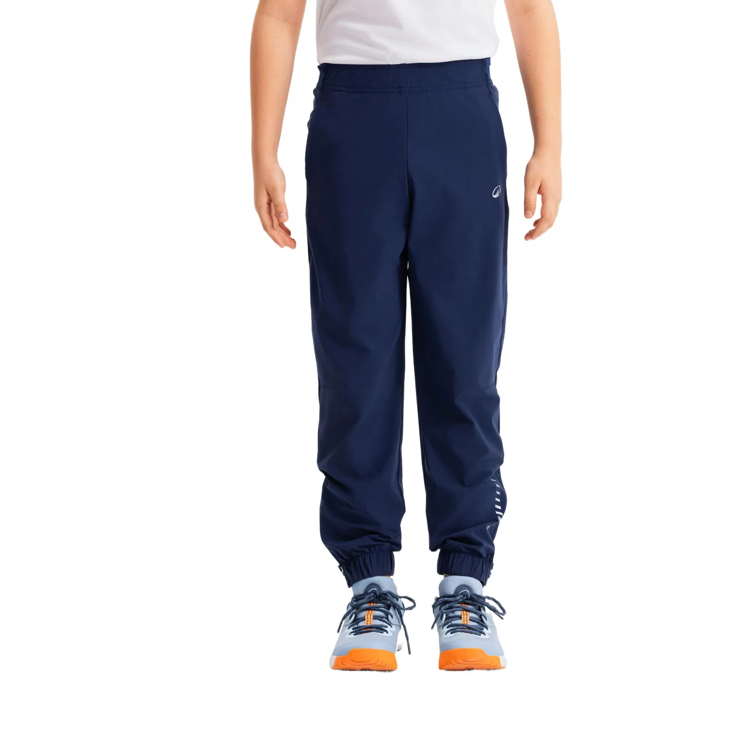 Детские брюки полной длины с эластичным поясом Gray Blue DECATHLON, Gray Blue