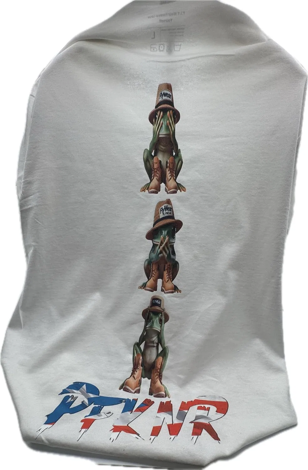 Женская футболка с принтом Coqui Flywear, White — фото 2