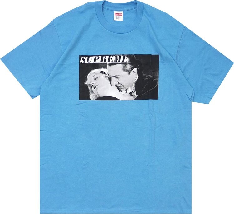 

Футболка Supreme Bela Lugosi Tee 'Light Slate', синий