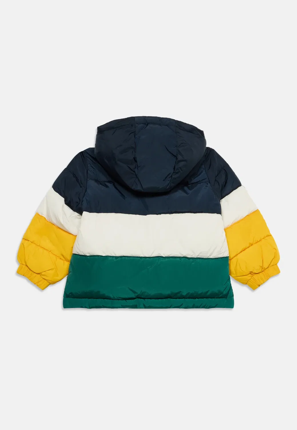Пуховик в стиле колор-блок, унисекс - зимняя куртка Tommy Hilfiger, Multi-Coloured — фото 2