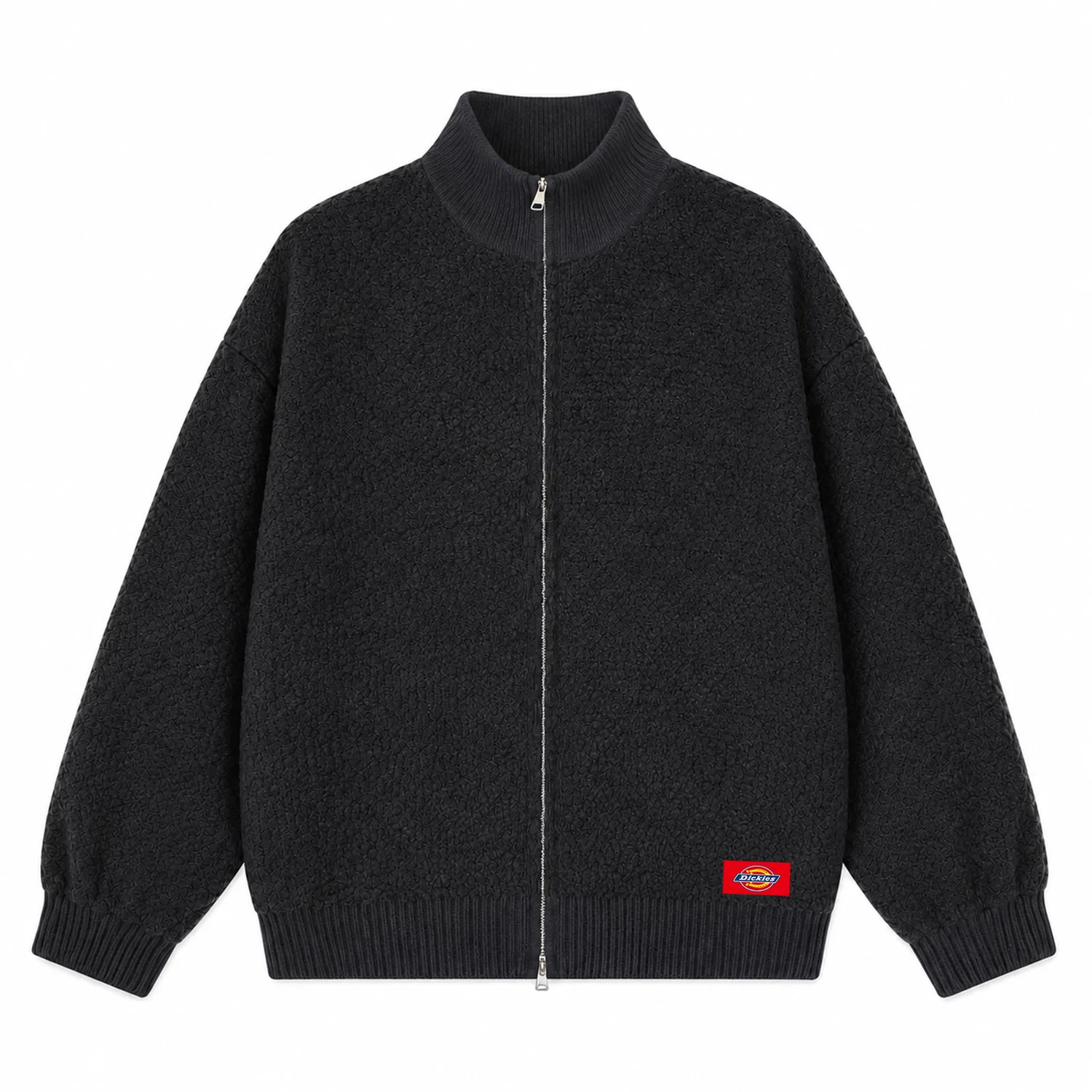 Детский свитер с воротником-стойкой Dickies, Black