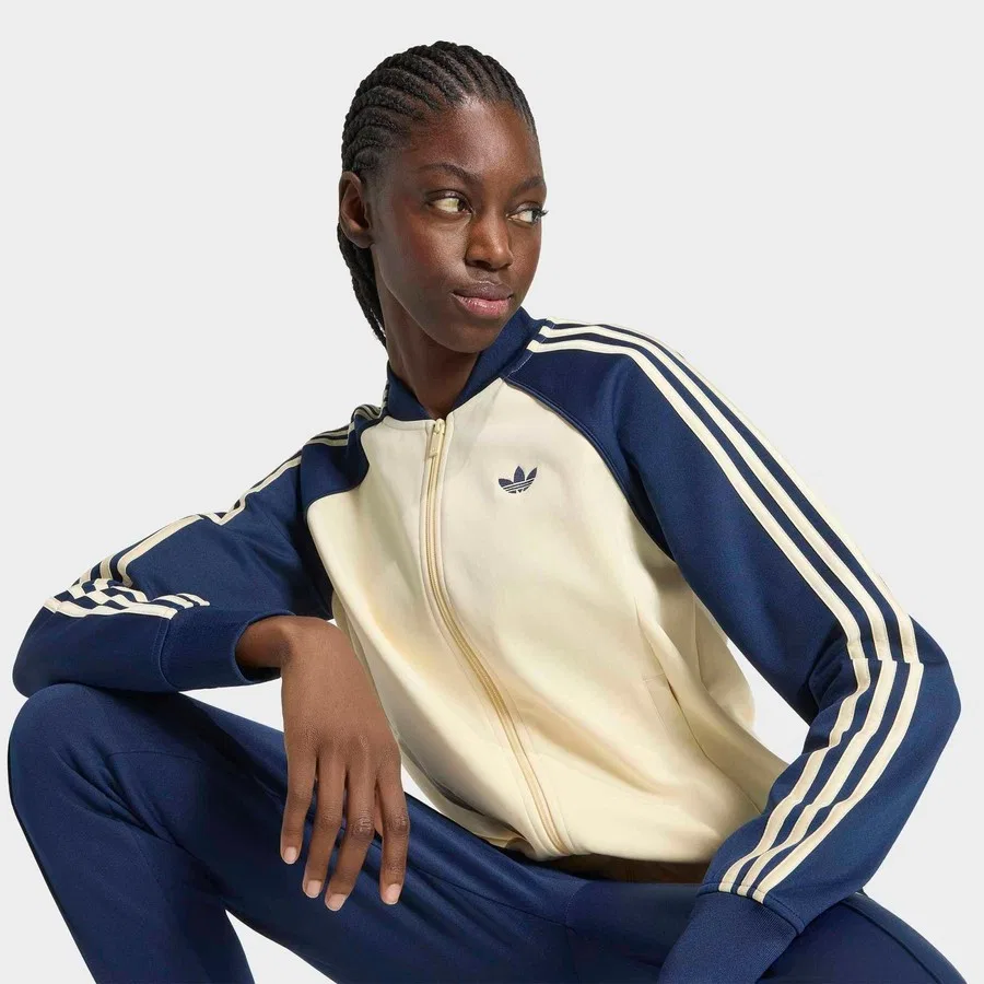 Женская куртка с длинным рукавом adidas SST Classic, Разноцветный — фото 4