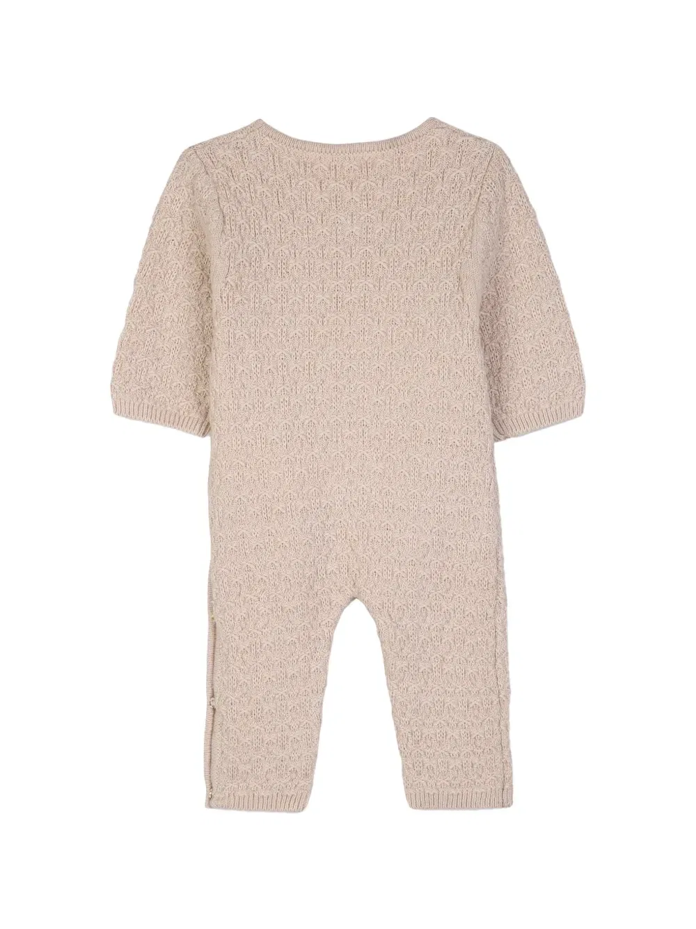 Комплект для новорожденного с вышивкой Chloe Kids, бежевый — фото 2