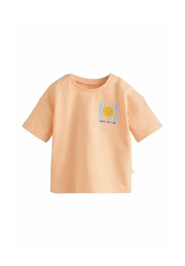 Комплект пижамы из 6 предметов, хлопок, полоска, pyjama set, Next, синий — фото 4