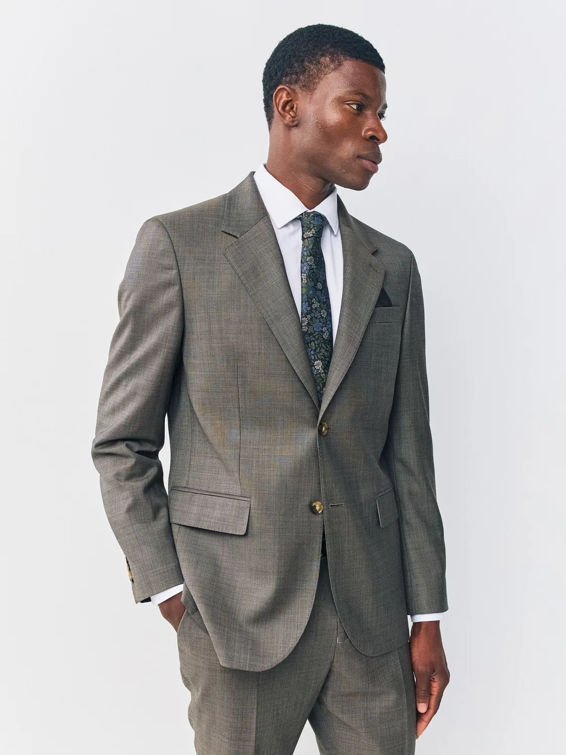 Пиджак Slim Fit Signature Cerutti Next, коричневый
