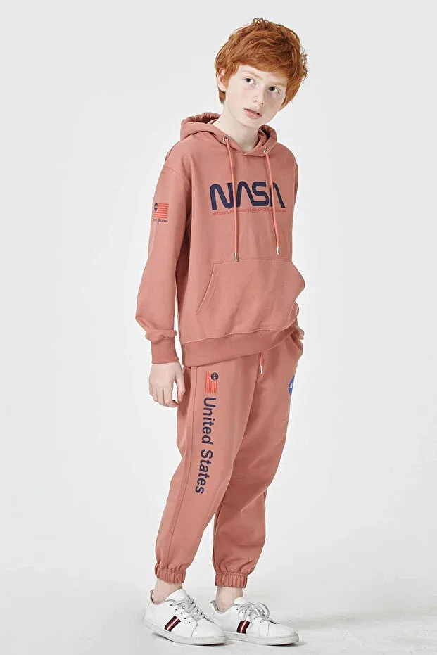 Детский спортивный костюм для мальчиков с принтом Black One, Rose Dry