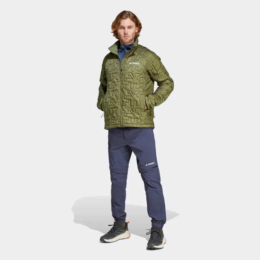 Куртка outdoor Adidas Xpr Lf, Зеленый — фото 3