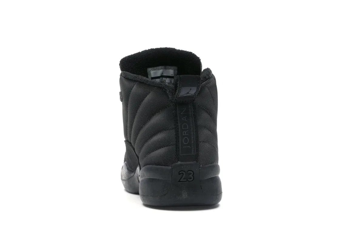 Детские кроссовки Lifestyle Jordan 12 Retro Winter, Black/Black-Anthracite — фото 4