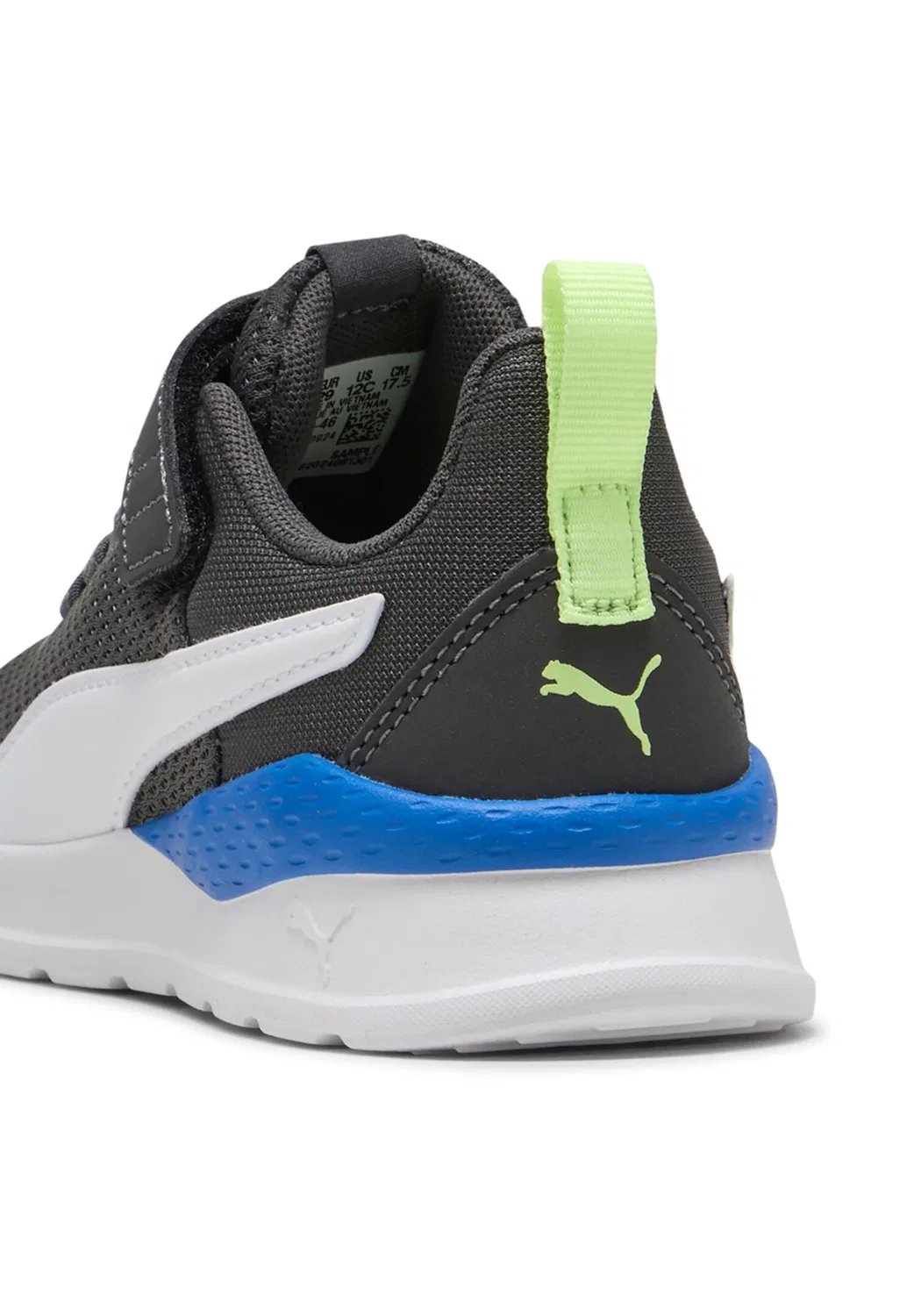 Детские кроссовки Anzarun Lite AC PS Puma, Grau Weiss Gelb — фото 4