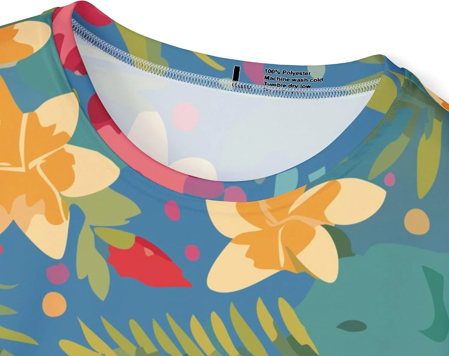 Унисекс футболка с цветочным принтом Africa Design, Multicolor — фото 3