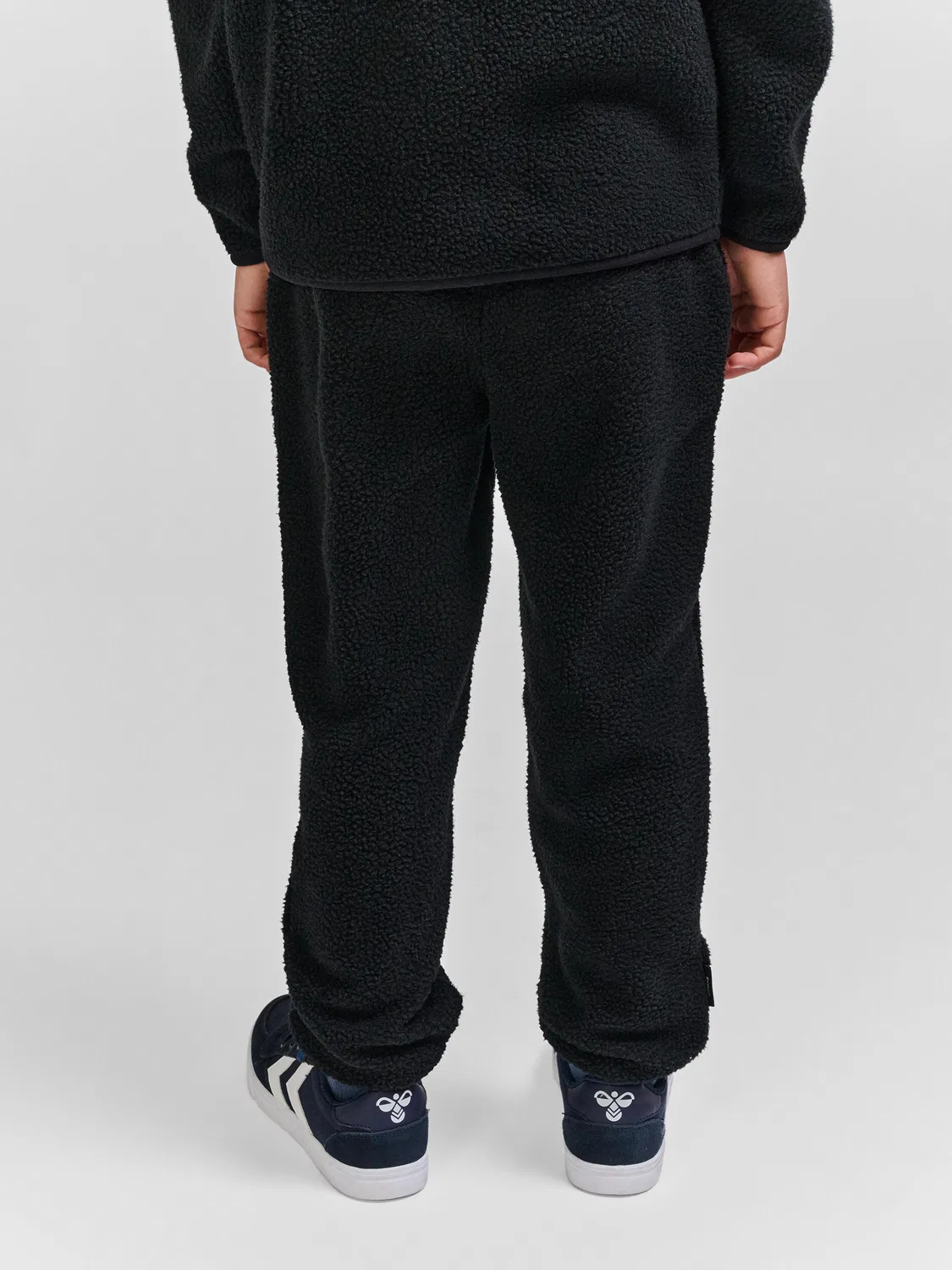 Детские спортивные штаны с регулируемой талией Hmlatlas Lifestyle Hummel, Schwarz — фото 3