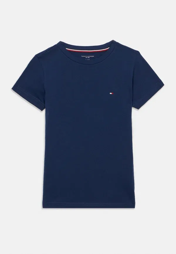 Комплект из 2 футболок с круглым вырезом хлопок Tommy Hilfiger Bonita Pink, Preppy Navy, темно-синий/розовый — фото 3