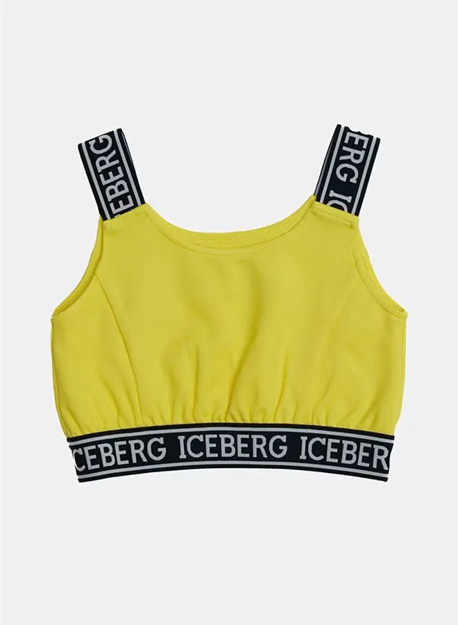Майка хлопковая Iceberg, желтый