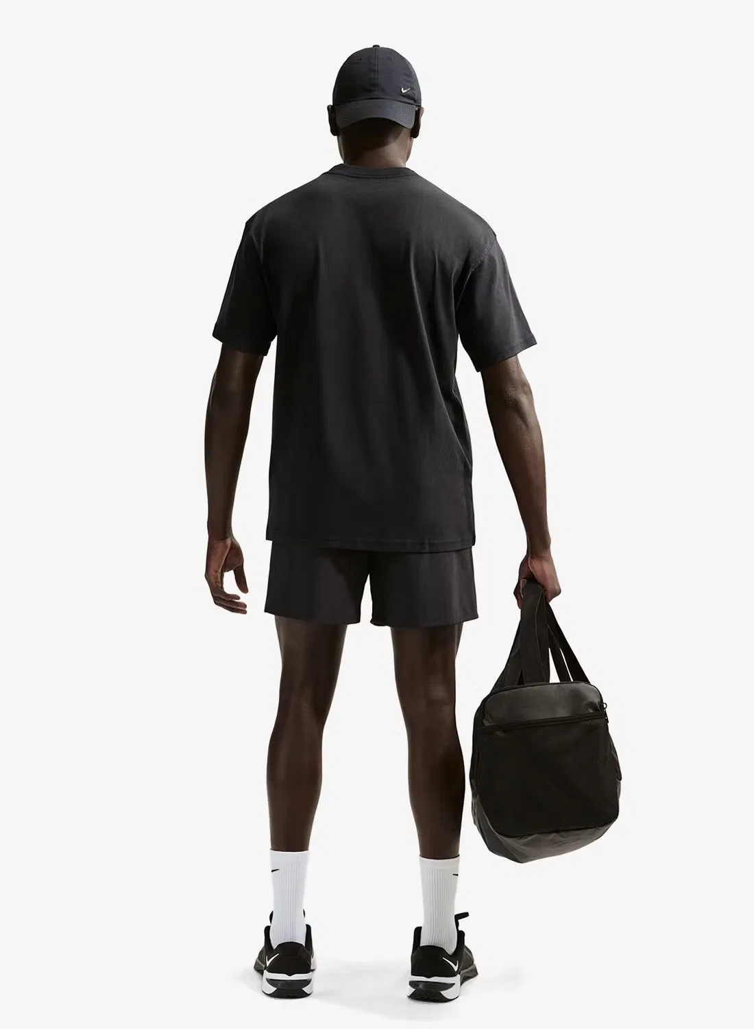 Футболка свободного кроя с принтом Nike, черный — фото 2