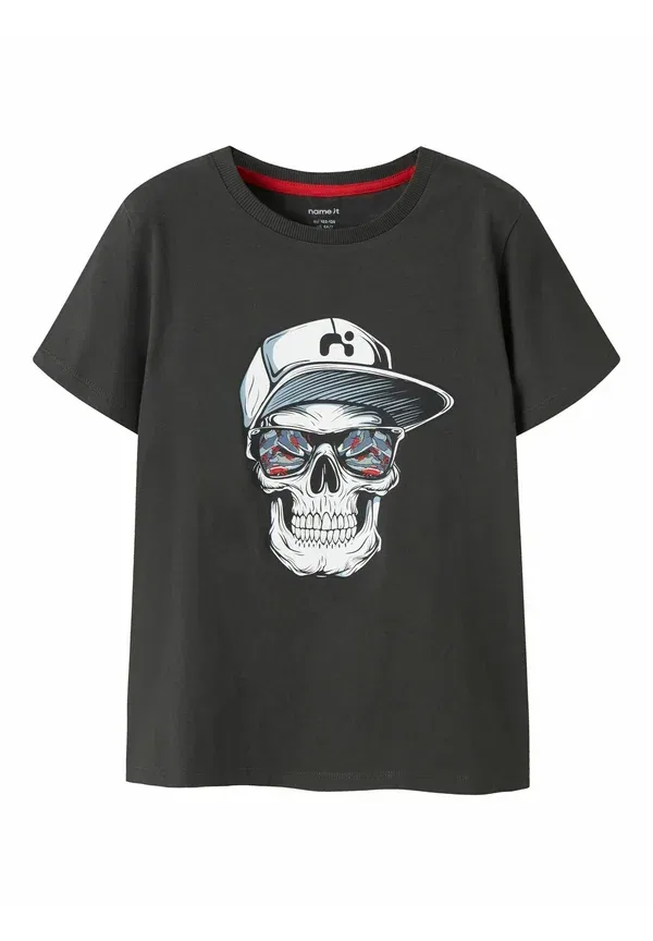 Футболка с принтом Print T-shirt Name It, Peat