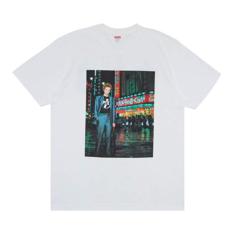 

Футболка Supreme x PiL Live In Tokyo Tee 'White', белый