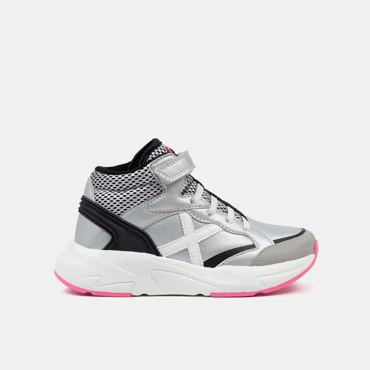 Детские кроссовки для мальчиков MINI TRACK BOOT VCO Munich, Plateado