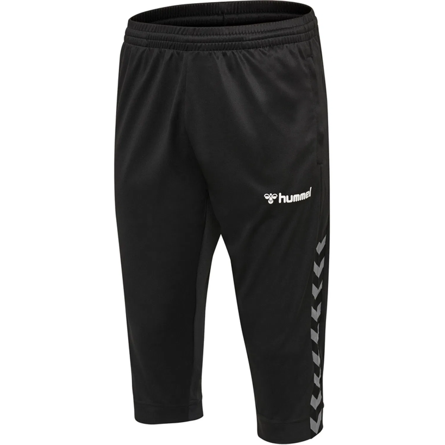 Детские штаны с длинным рукавом hmlAUTHENTIC KIDS 3/4 PANTS Hummel, Schwarz / Weiss