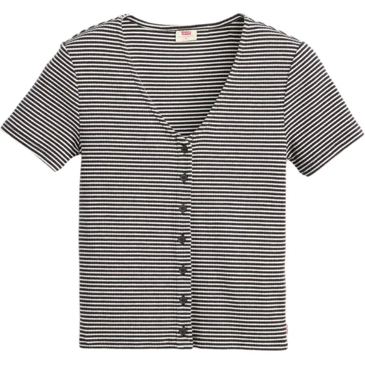 Футболка с V-образным вырезом, Levis, Gray