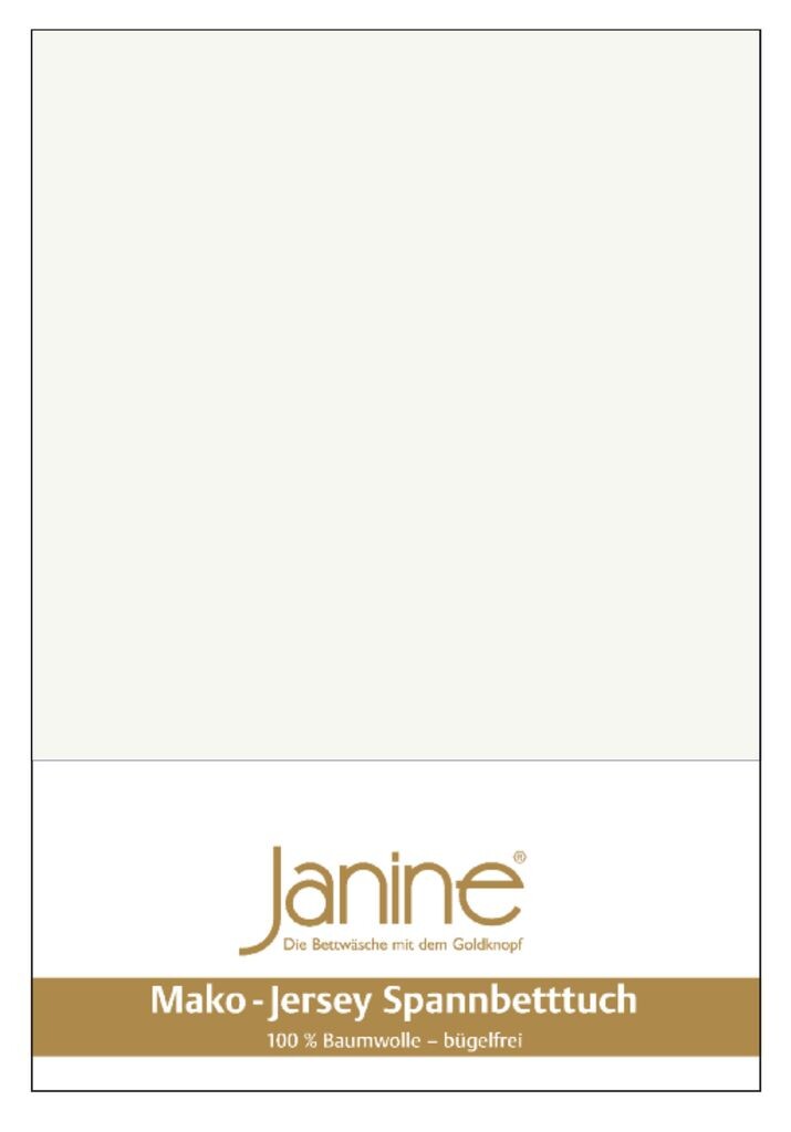 

Простыня Janine JERSEY 5002 140/160 X 200 экрю Original Janine