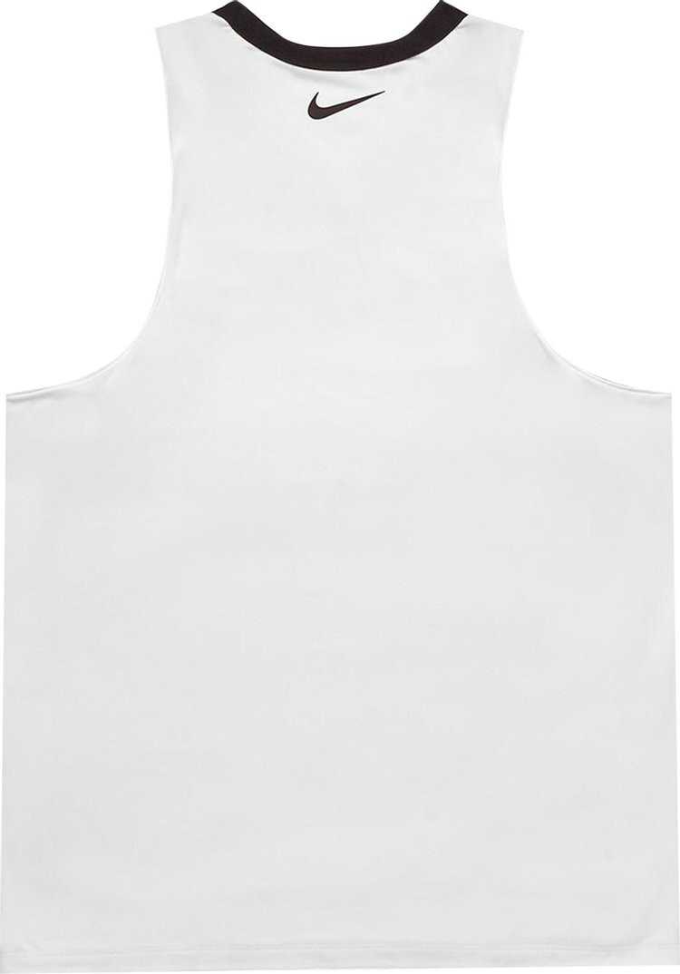Футболка Nike x Fear of God Reversible Jersey 'Summit White/Dark Heather Grey', серый — фото 3