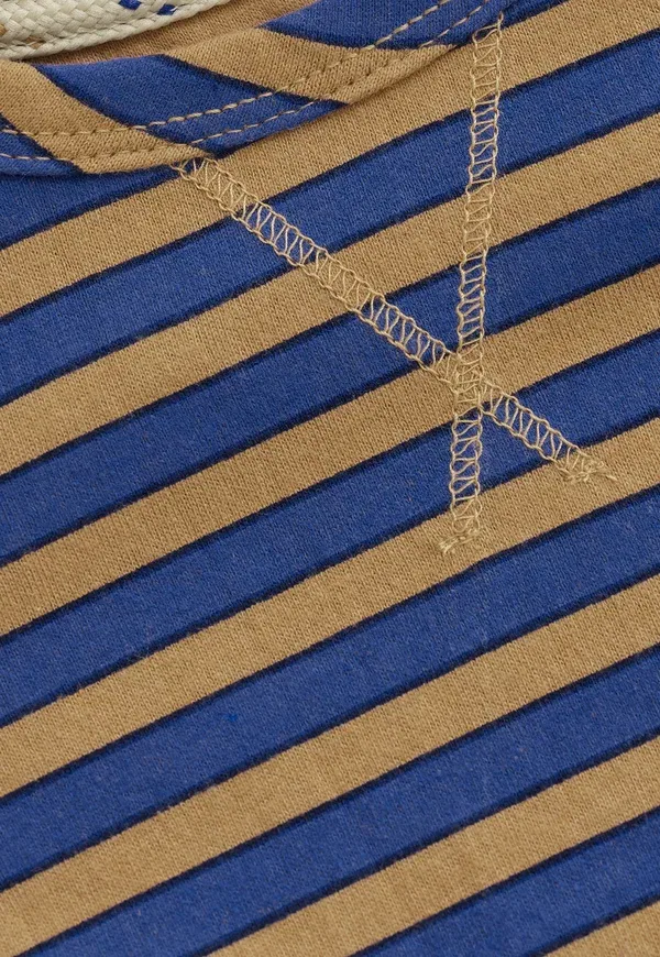 Футболка с длинным рукавом полосатая Spicer Noppies, Stripe Pattern Medium Brown, коричневый — фото 3