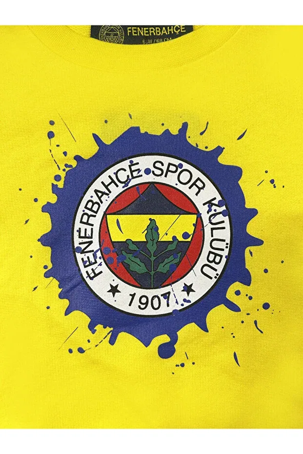 Детское для девочек свитшот с длинным рукавом Fenerium, Yellow — фото 4