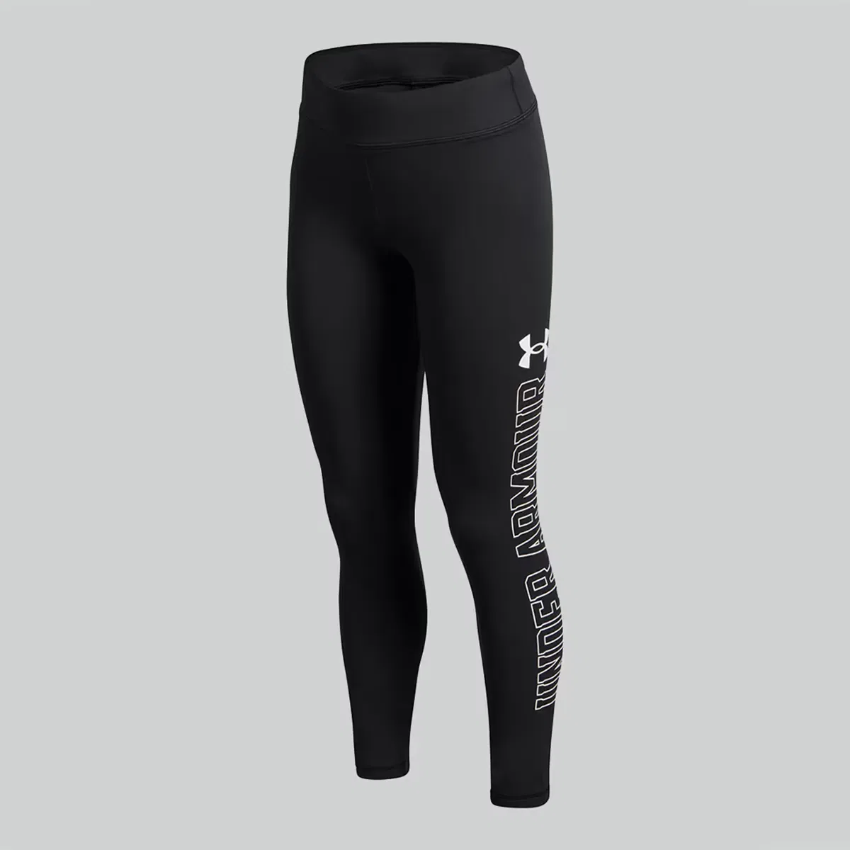 Детские леггинсы для девочек с принтом Motion Branded Under Armour, Negro — фото 3