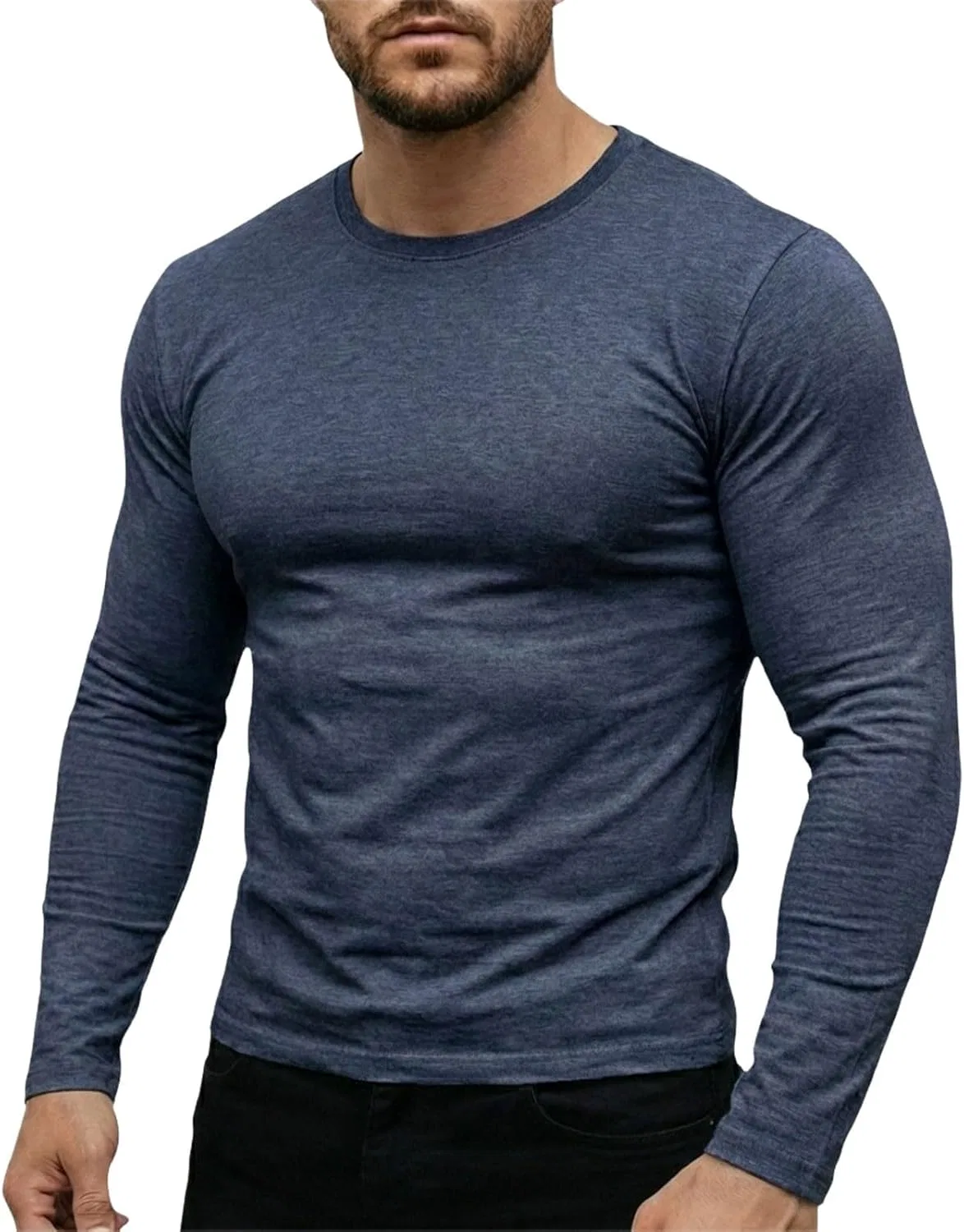 Мужская компрессионная футболка для фитнеса Athletic, Blue