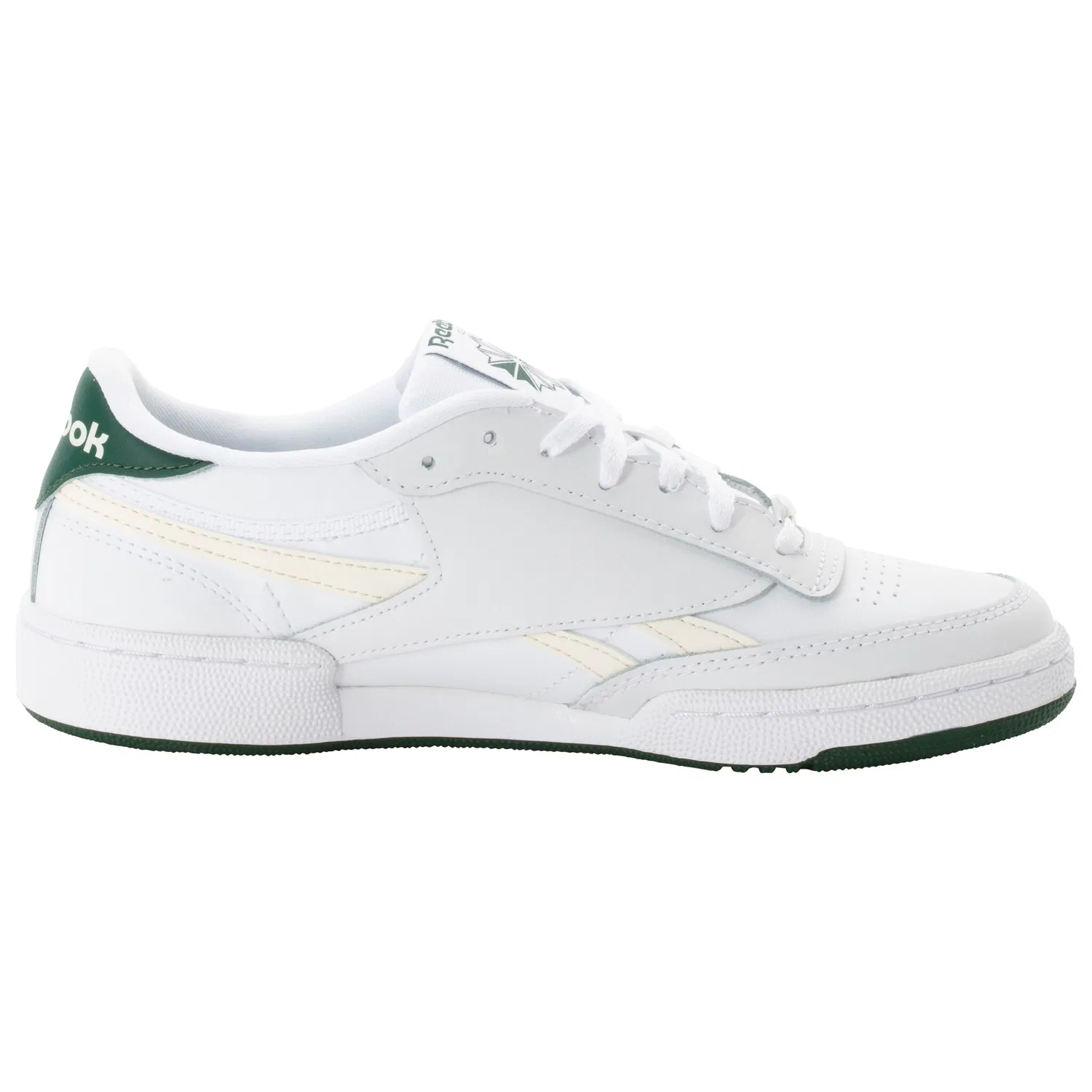 Детские кроссовки с низким профилем Reebok Classic, White/Darkgreen/Vintagechalk — фото 3