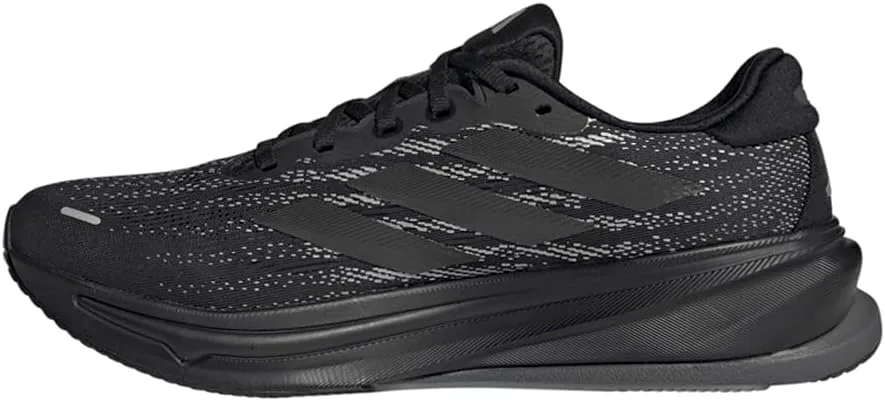 Мужские беговые кроссовки Adidas Supernova Rise 2, черный/металлик — фото 3