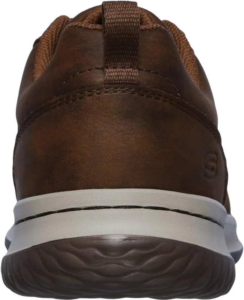 Мужские оксфорды Skechers Delson-Antigo-65693, 39,5 EU, темно-коричневый — фото 2