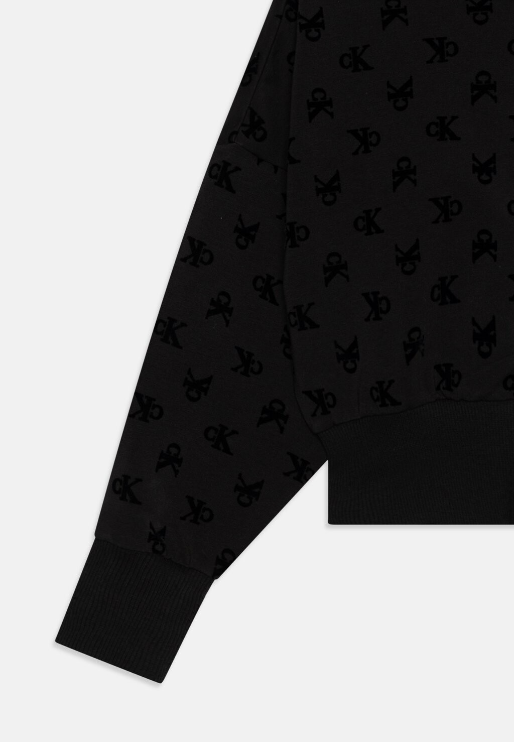 

Толстовка на молнии MONOGRAM ZIP THROUGH Calvin Klein, черный