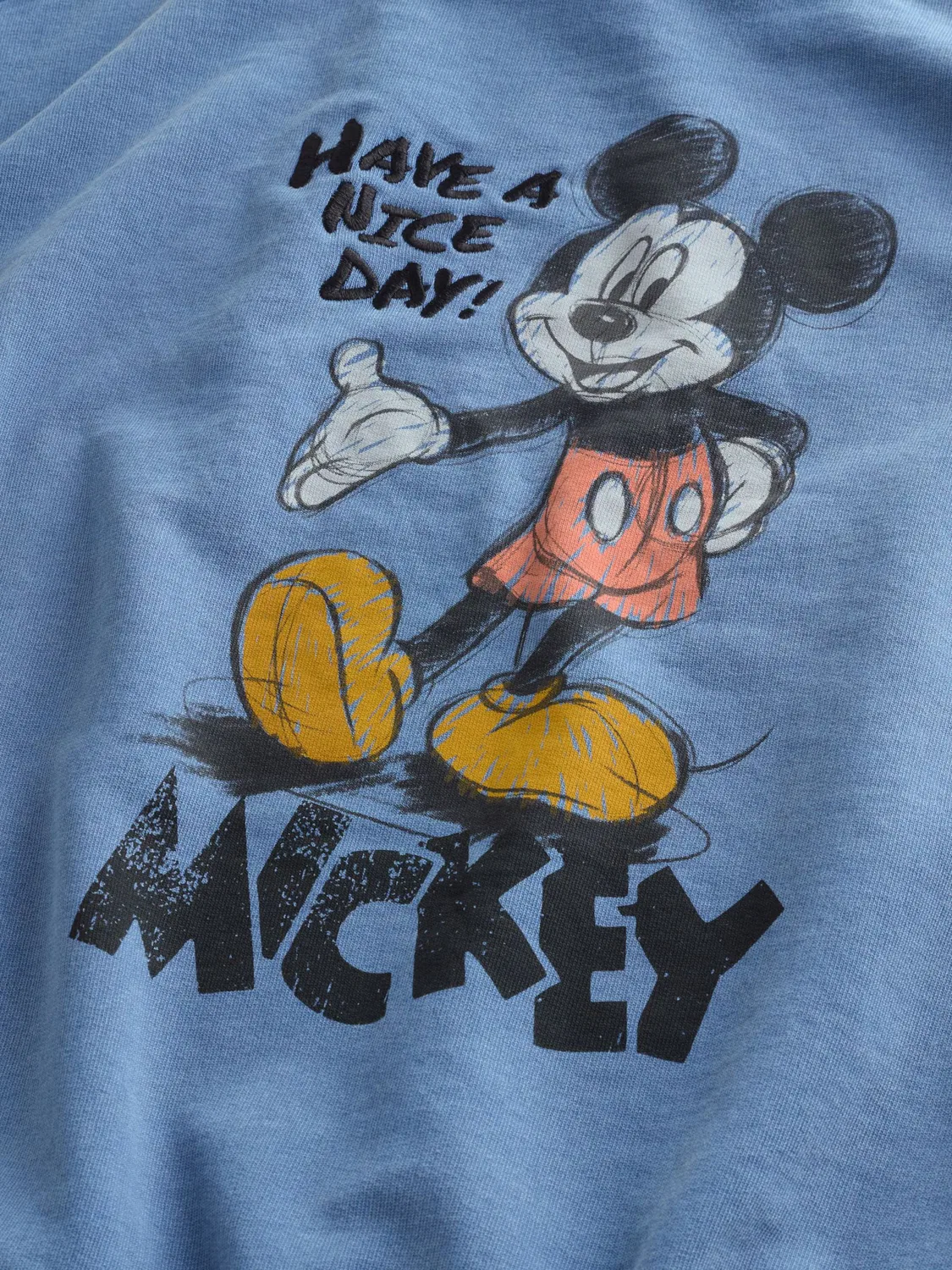 Толстовка 'Mickey Mouse' Next, Royal Blue — фото 4