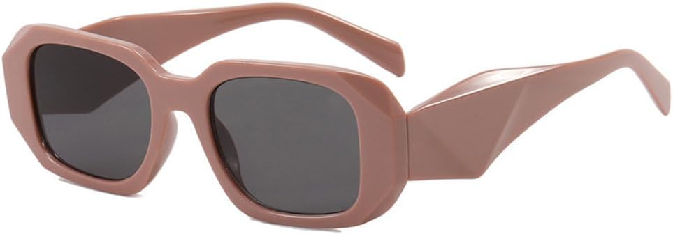 

Солнцезащитные очки в стиле ретро прямоугольной формы 2026 года для женщин и мужчин, модные маленькие солнцезащитные очки с защитой от УФ-излучения UV400, оправа C5 MTZJH, One Color