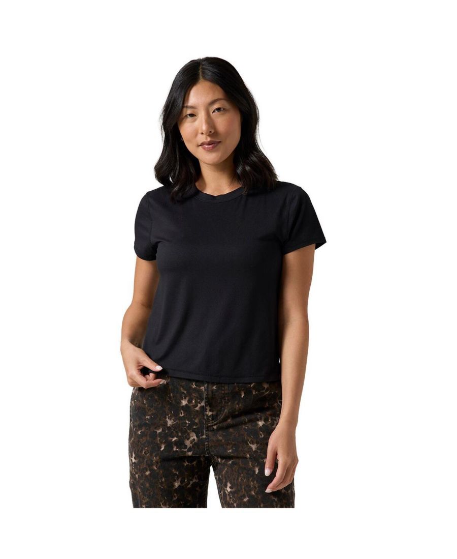 

Женская спортивная футболка с коротким рукавом Destination Crew Top Backcountry, Black, Черный, Женская спортивная футболка с коротким рукавом Destination Crew Top Backcountry, Black