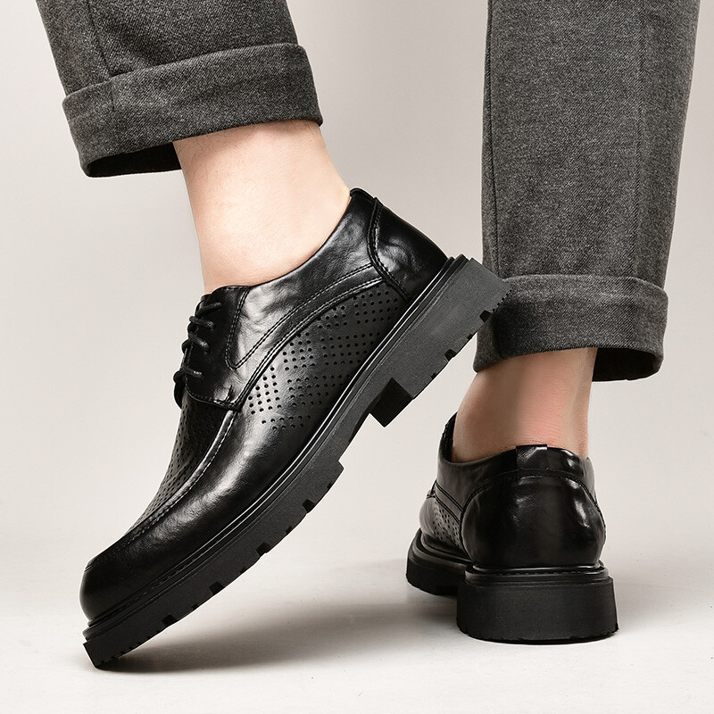 Туфли мужские Men"s Casual Men Low-Top G5, коричневый — фото 4