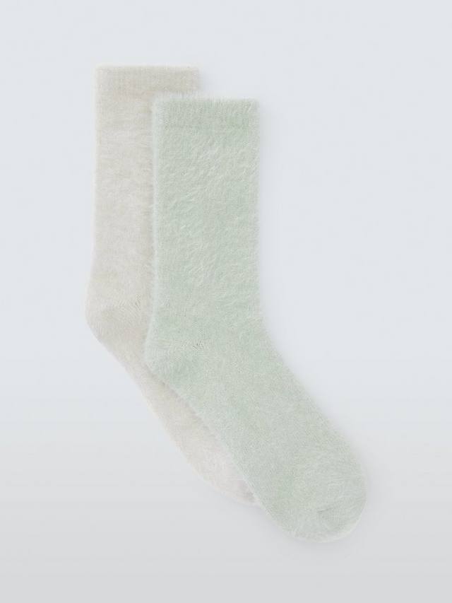 

Пушистые носки для отдыха из люрекса John Lewis, Pack of 2, Multi