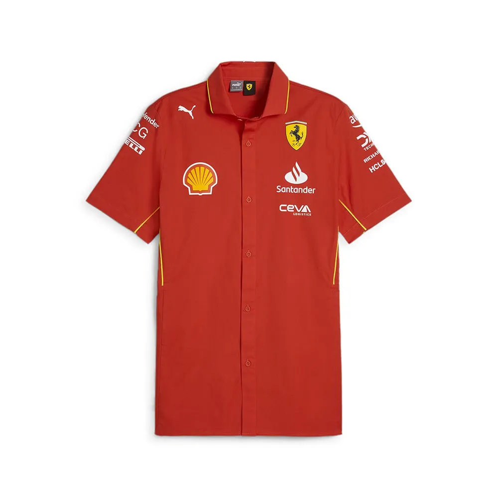 

Рубашка с коротким рукавом Puma Sf Team, красный