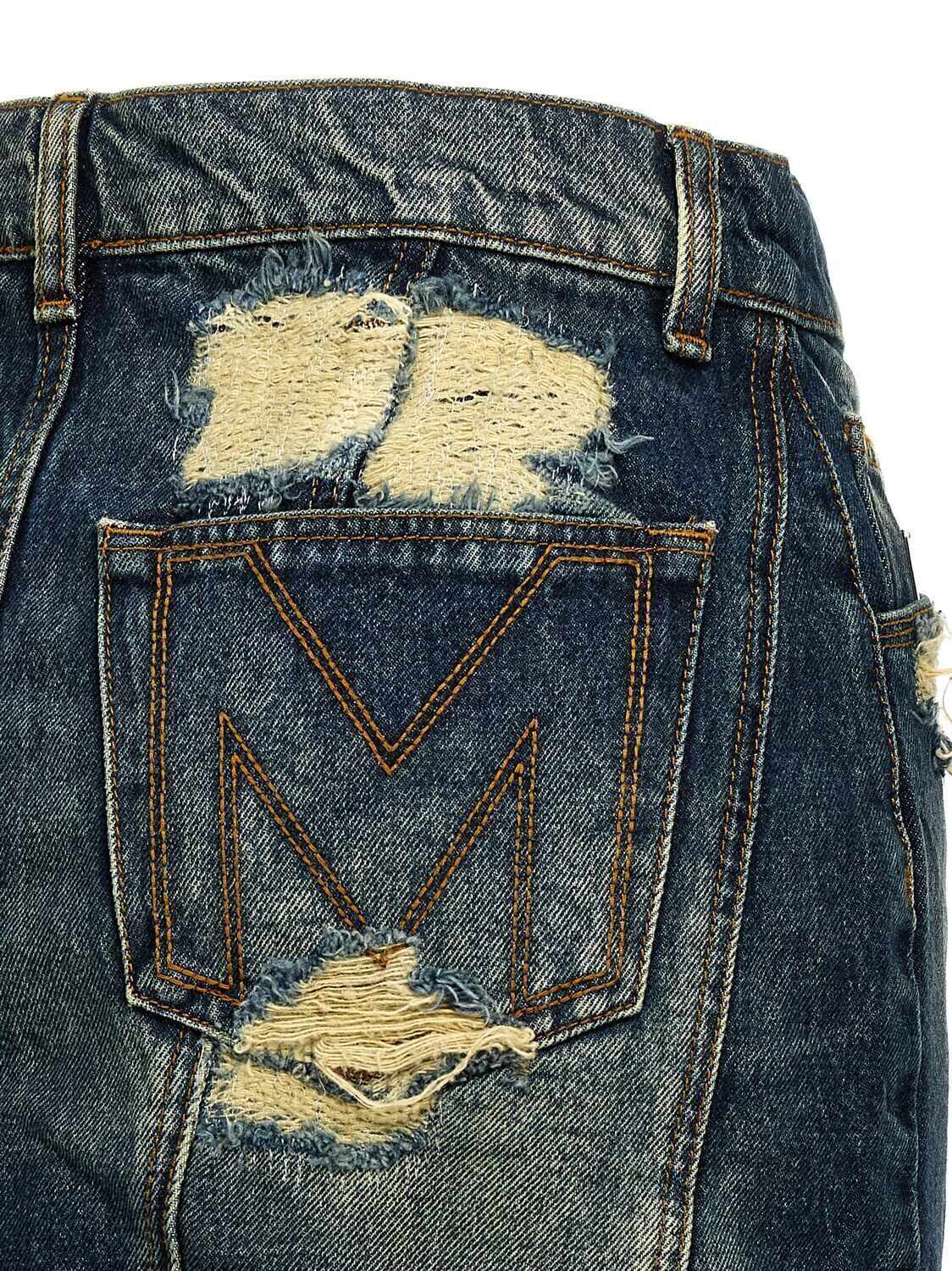 Юбка The Rip And Repair Straight Jean MARC JACOBS, синий — фото 3
