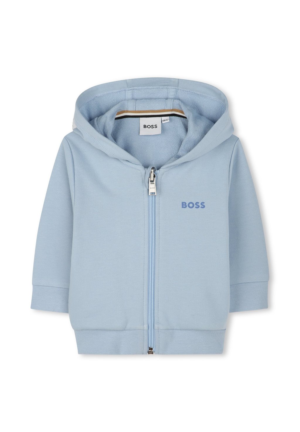 

Толстовка на молнии HOODED BOSS Kidswear, синий