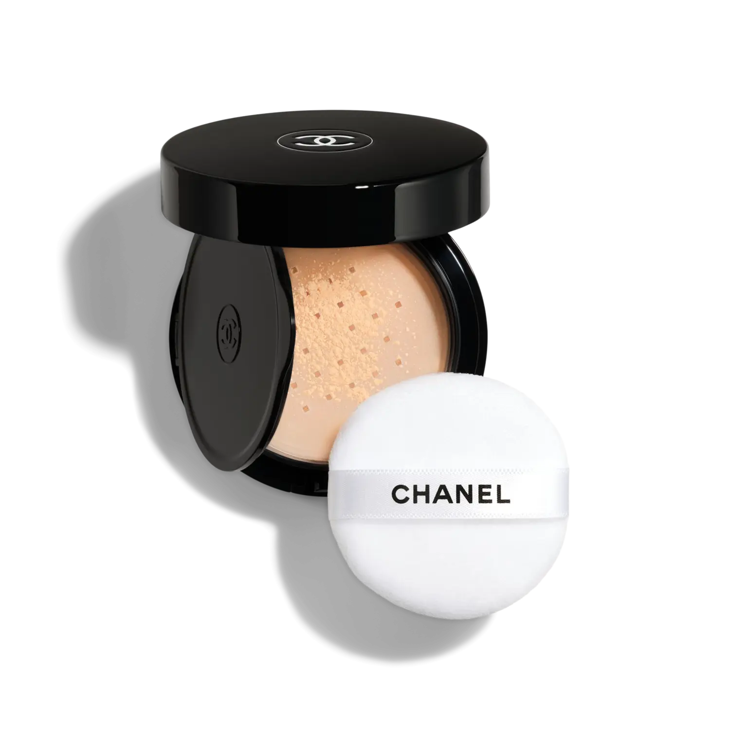 

Рассыпчатая пудра POUDRE UNIVERSELLE LIBRE с натуральным финишем, удобный формат для использования в дороге + сменный блок. CHANEL, 40 Intense Medium