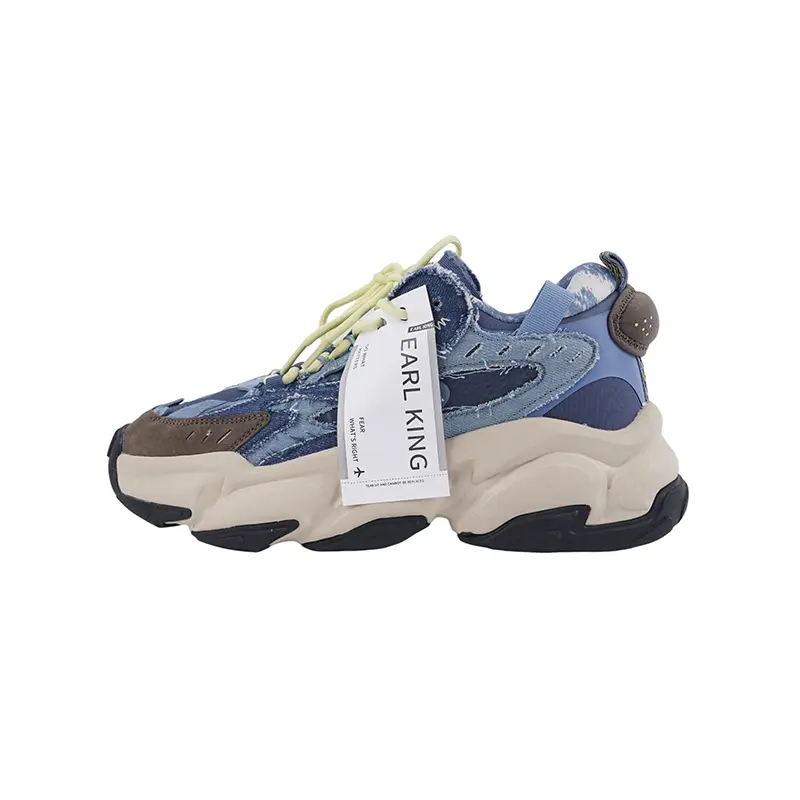 

Низкие массивные кроссовки с амортизацией для мужчин Earl king, Denim Blue