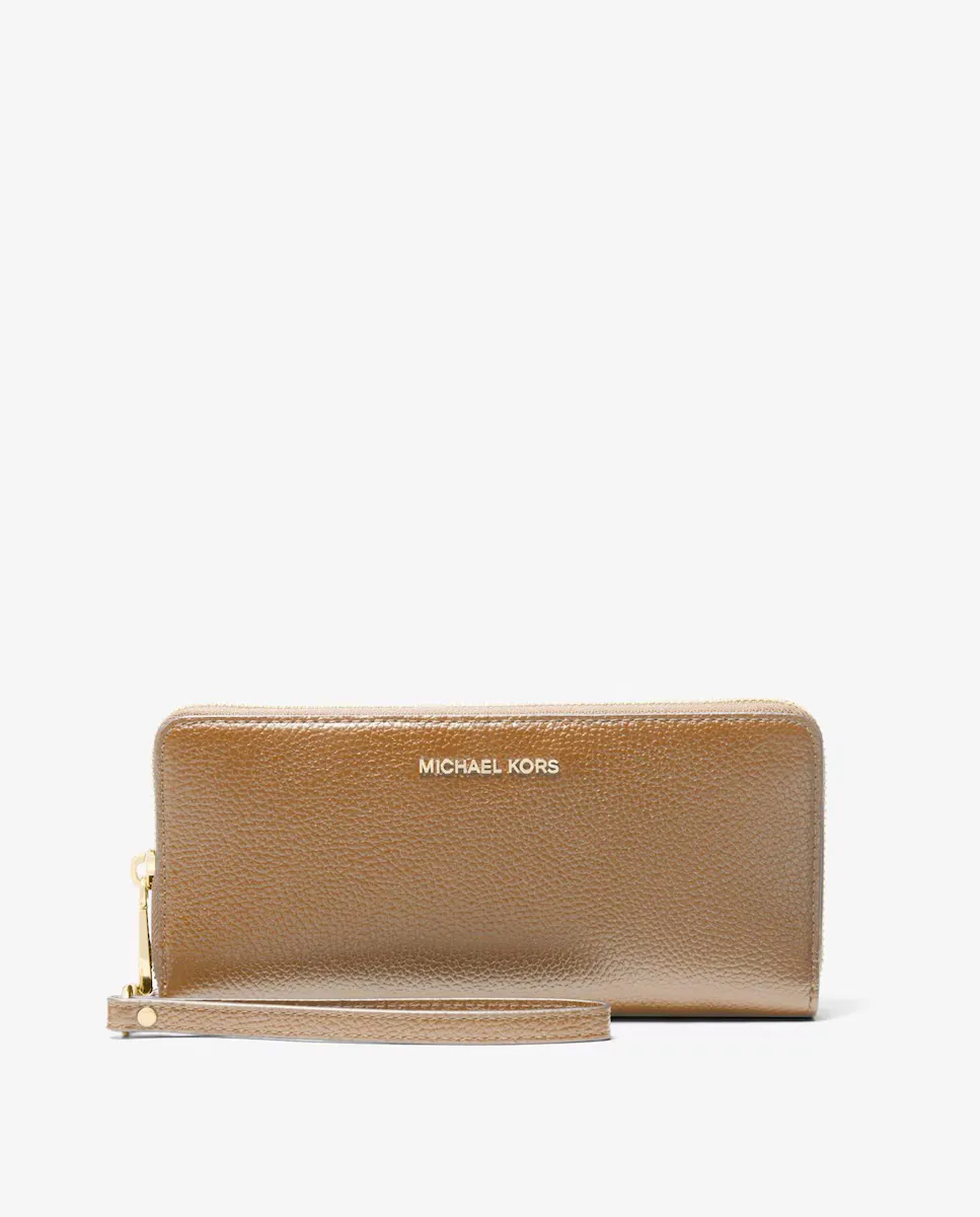 

Женский кожаный кошелек с браслетом Michael Michael Kors, цвет Marrón claro
