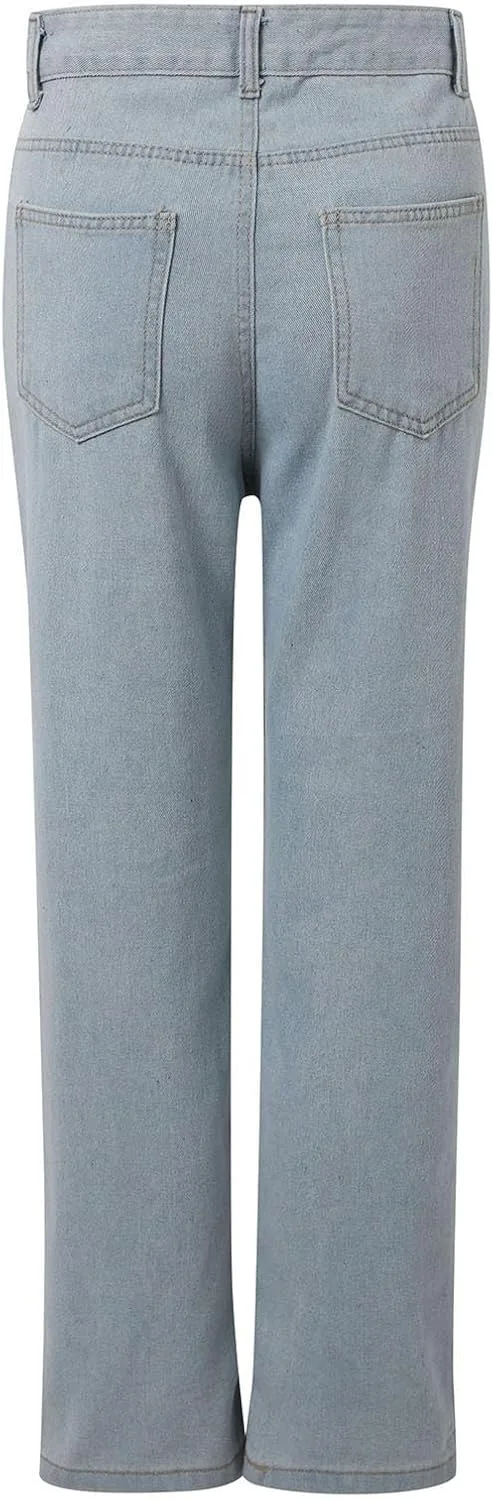 Джинсы женские High Waist Baggy Y2K Wide Leg — фото 4