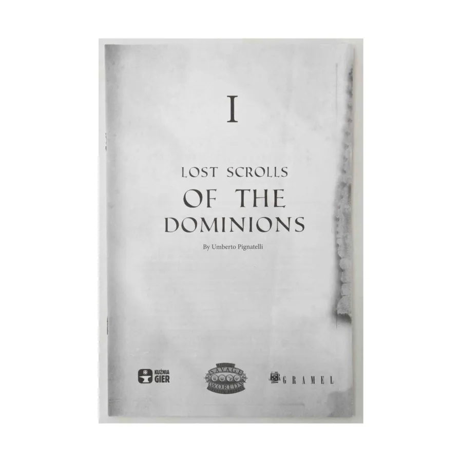 

Lost Scrolls of the Dominions Vol. 1, Beasts & Barbarians (Savage Worlds), мягкая обложка