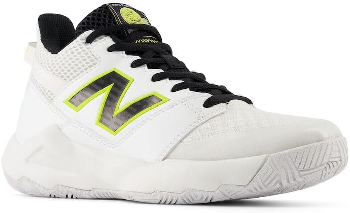 Детские теннисные кроссовки New Balance Coco Cg2, белый/черный — фото 4