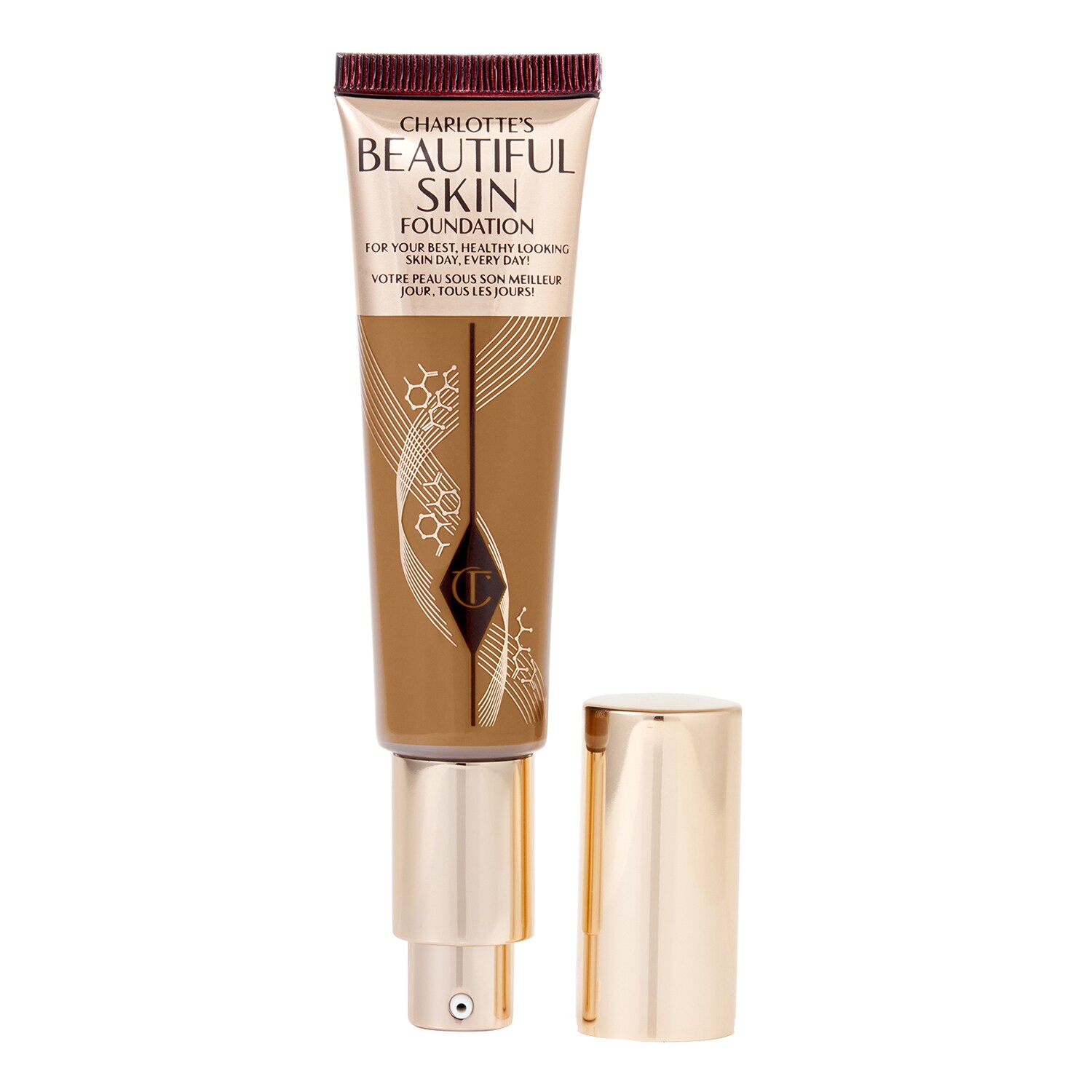 Тональная основа Charlotte's Beautiful Skin Charlotte Tilbury, 13 Warm (30 ml)