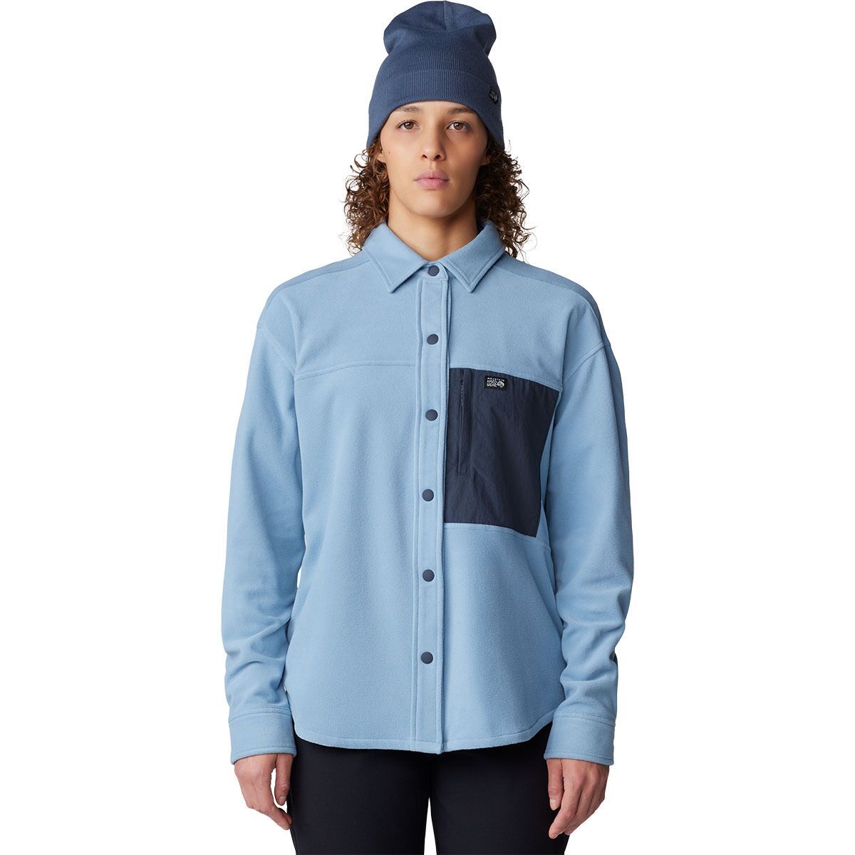 

Микрофлисовая рубашка Mountain Hardwear, цвет element