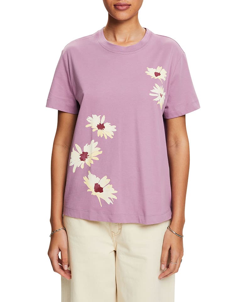 

Футболка ESPRIT Shirt, фиолетовый